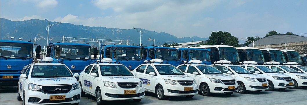 阳光驾校各类教练车